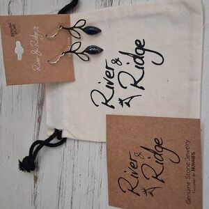 River & Ridge Genuine Stone Earrings